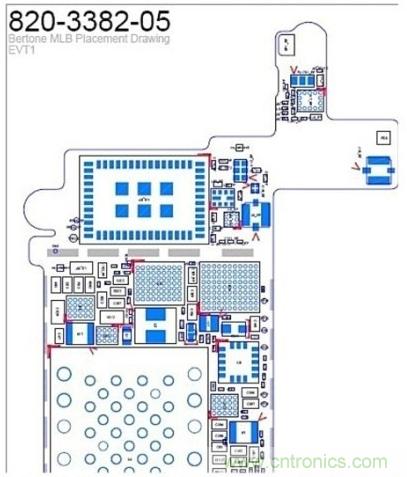 iPhone屏幕元件尺寸要變大？【附5S邏輯主版圖】