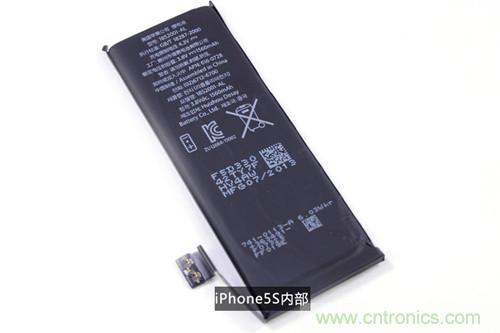 土豪金iPhone 5S拆解：內(nèi)部結(jié)構(gòu)升級(jí)，維修難度增加