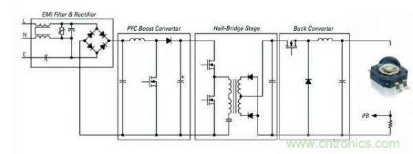 工程師分享:可實現(xiàn)簡單高效調(diào)光的多級LED驅(qū)動器設(shè)計