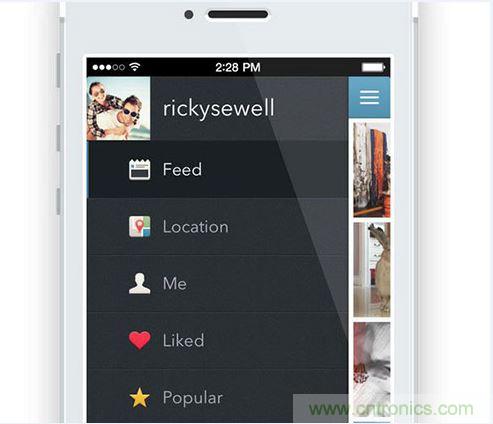 讓圖片帶你走進(jìn)驚艷實(shí)用的手機(jī)APP菜單世界！
