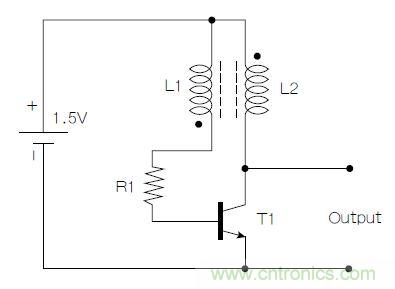 圖1：基本的焦耳小偷電路。