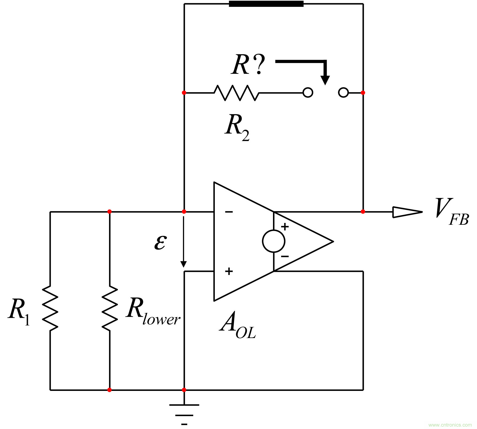 考量運算放大器在Type-2補償器中的動態(tài)響應(一)