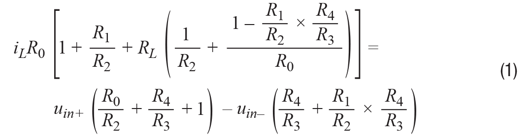高精度、快速建立的大電流源