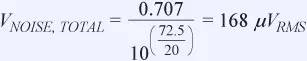 信號(hào)鏈中放大器噪聲對(duì)總噪聲有多少貢獻(xiàn)？