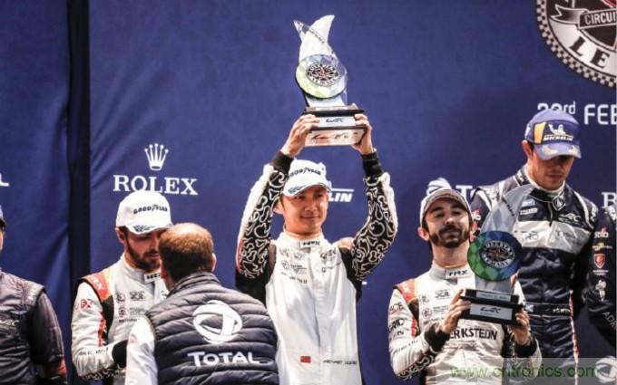 十年相伴，貿(mào)澤電子力挺董荷斌征戰(zhàn)2020，祝賀再登WEC獎(jiǎng)臺(tái)