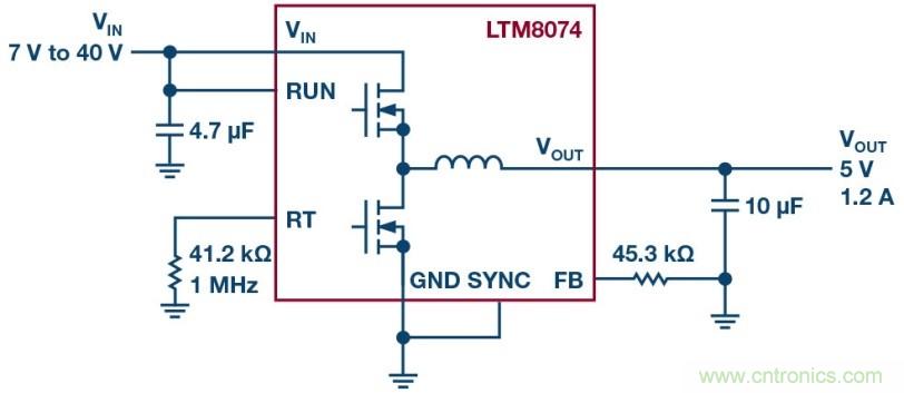 采用BGA封裝的低EMI &mu;Module穩(wěn)壓器有助于簡化設(shè)計(jì)