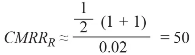 提高差分放大器的共模抑制比，電阻的選擇很關(guān)鍵