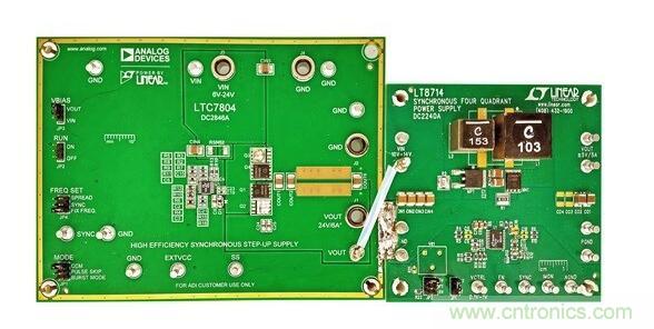 通過5 V至24 V輸入提供雙極性、雙向DC-DC流入和流出電流