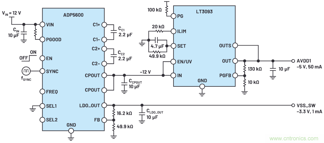 交錯式反相電荷泵&mdash;&mdash;第二部分：實(shí)現(xiàn)和結(jié)果