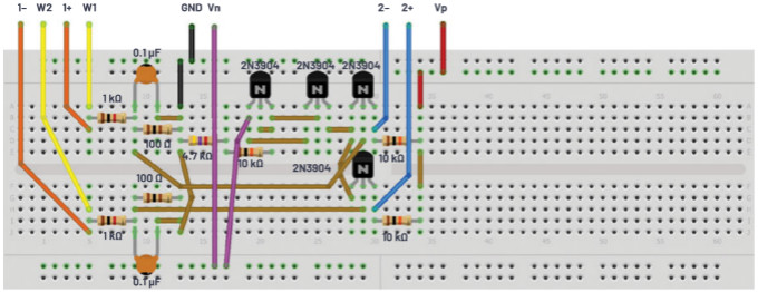ADALM2000實驗:BJT差分對